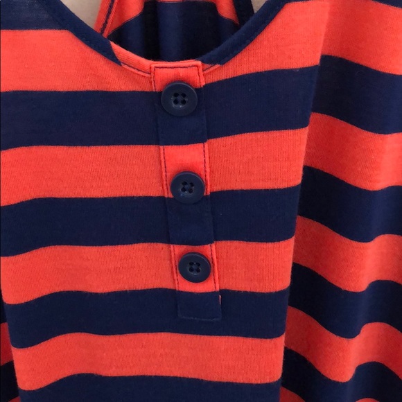 MOTHERHOOD EUC Maternity top navy red stripe sz Sm - Picture 3 of 6
